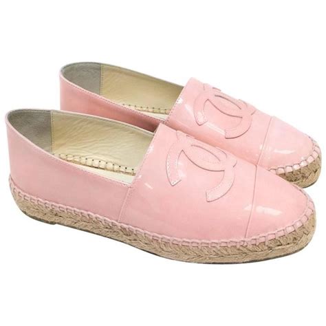 chanel cc pink espadrilles|authentic Chanel espadrilles.